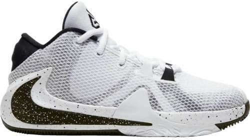 Amazon ナイキ キッズ レディース フリーク１ Zoom Freak 1 Gs バッシュ ミニバス White White Black 並行輸入品 Nike ナイキ キッズ ベビー