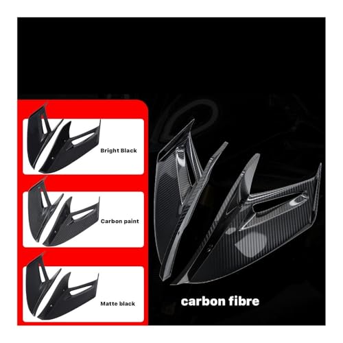 Carénage latéral moto carbone S1000RR 2015-2018 avec lame vent fixe