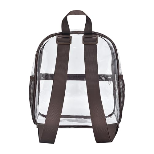 Image of Oraben Clear Backpack for Stadium Events Clear Bag Small Stadium Backpack Waterproof 12x6x12 for Women Men Adult Concert Sports