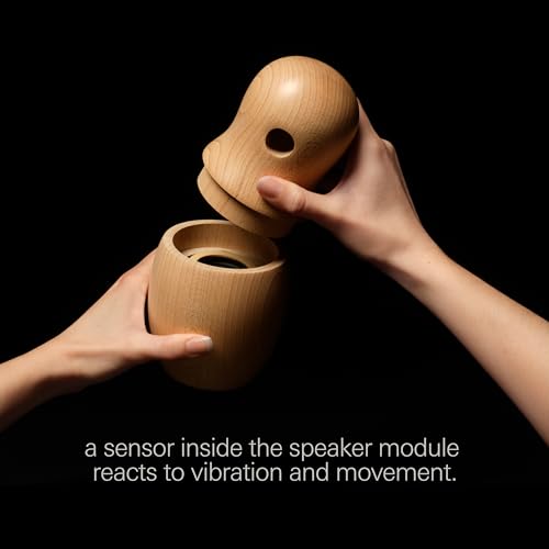 teenage engineering wooden singing module choir doll with internal speaker, midi and ble compatible (miki)