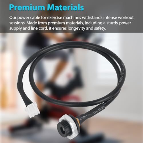 GGTE Connector Input Cable for Nautilus & Schwinn Exercise Bikes Models: R616 R618 R626 R686 U616 U624 & 130 170 230 430 570U etc. by GGTE - Image 4