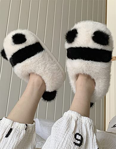 Women's Slippers Panda Slippers Animal Plush Slippers Adult Cotton Slippers Men's Indoor Home Slippers for Winter Warmth Slippers4