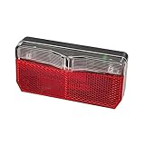 Leuchtsatz: 1 superhelle rote LED: Diese Rückleuchte verfügt über eine einzige superhelle rote LED, die eine maximale Helligkeit bietet. Dadurch werden Sie auch bei Dunkelheit oder schlechten Sichtverhältnissen von anderen Verkehrsteilnehmern frühzeitig erkannt.