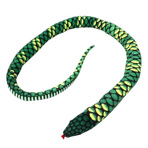 Peluche serpent aux finitions réalistes pour décoration haut de gamme