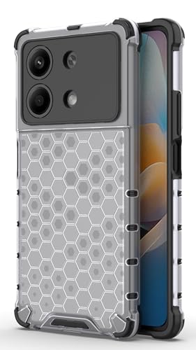 Image of Glasgow Back Case Cover Compatible with [ Poco X6 Neo 5G ] (Stylish Design) - Transparent