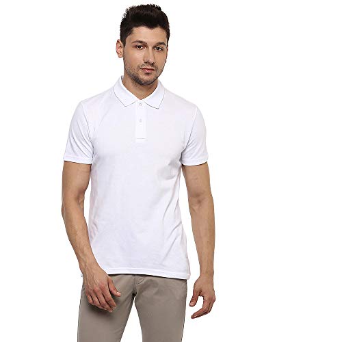 Image of Celio Black Solid Polo T-Shirt
