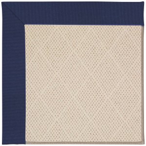 Capel Rugs Zoe-White Wicker Rectangle Machine Tufted Area Rug, 2 by 3', Navy