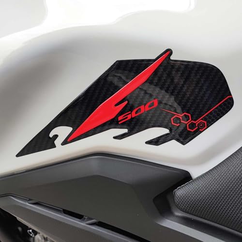 Autocollants 3D moto réservoir pour look sportif et balades en Honda Hornet 500 2024
