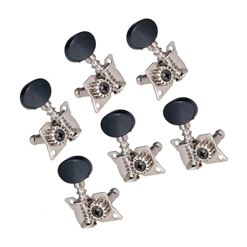 6 afinadores para guitarra acústica y eléctrica miniatura 3