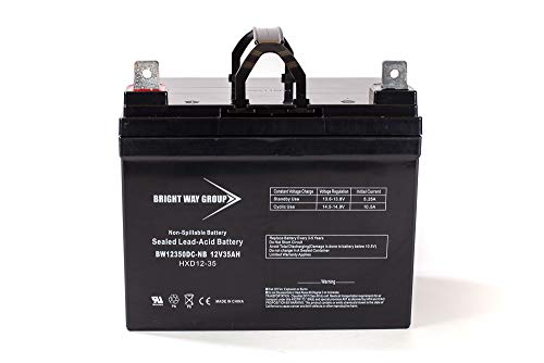 Bright Way Group 12V 35AH SLA Battery NB Terminal