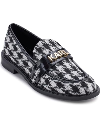 Image of Karl Lagerfeld Women's Randall Loafer with Logo Hardware