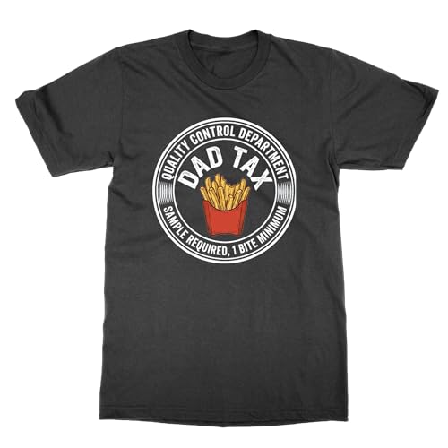 T-shirt Dad Tax Quality Control en coton pour papa adepte de l'humour en famille