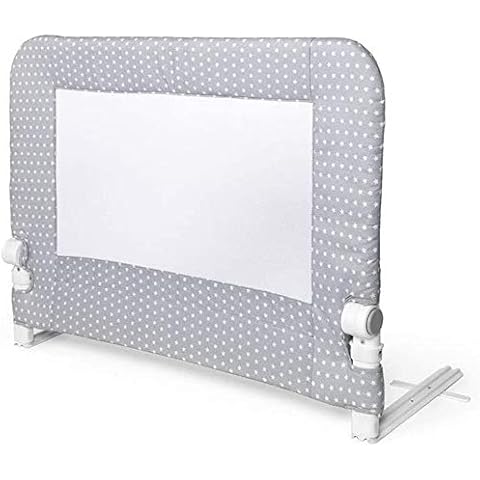 INTERBABY - Barrera De Cama Abatible 90 Cm Gris Cover