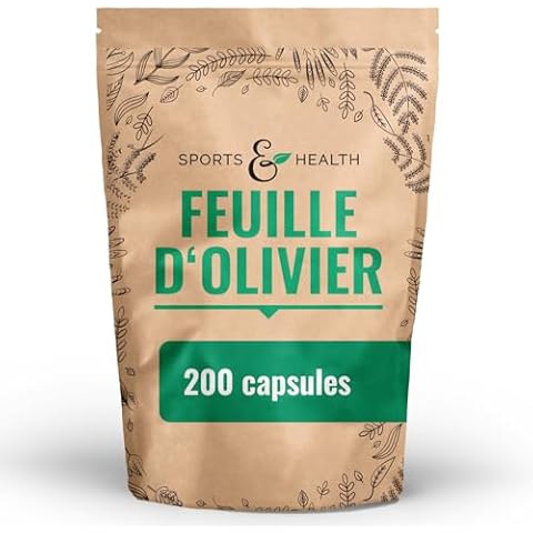 Gélules d'extrait de feuilles d'olivier CDF Cover