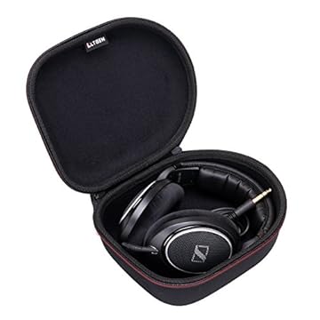 Capa de fone de ouvido compatível com Sennheiser Consumer Audio HD 560 S / 599 SE / 280 Pro / 599/600 / 660S2 / 620S / 569 Fones de ouvido audiófilos sobre a orelha, preto