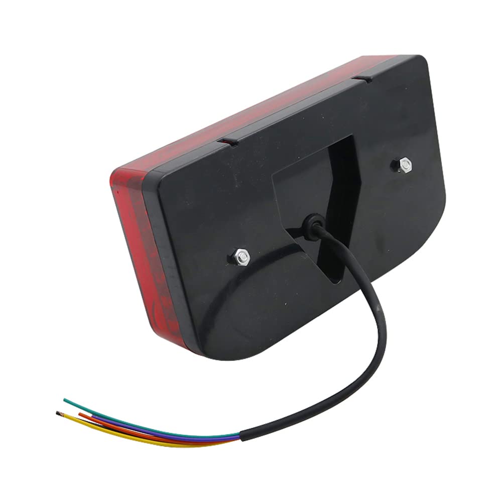 2pcs Oświetlenie Tylne Lampy Ogonowe Wskaźnik 12v Led Samochodowy Ciężarówka Tylna Tylna Postój Hamulca Sygnał Lampa Sygnałowa Wskaźnik Do Przyczepy Ciężarówki Van Lorry