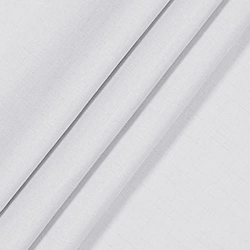 Eclipse Kendall Solid Textured Blackout Thermal Insulated Lining Grommet Window Curtain for Bedroom (1 Panel), 42 in x 84 in, White by Eclipse - Image 6