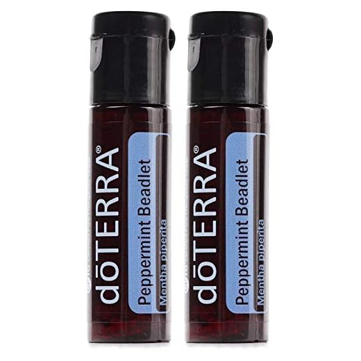 doTERRA Peppermint Essential Oil Beadlets 125 ct (2 Pack)