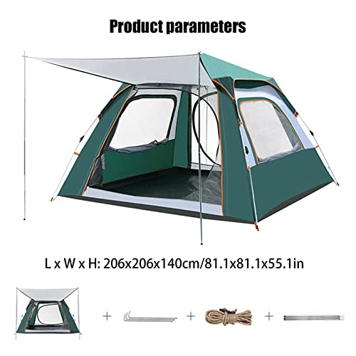 Carpa instantánea impermeable para 5 personas miniatura 7