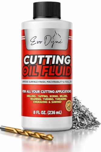 Evo Dyne Cutting Oil 8 oz Metal Cutting Fluid for...