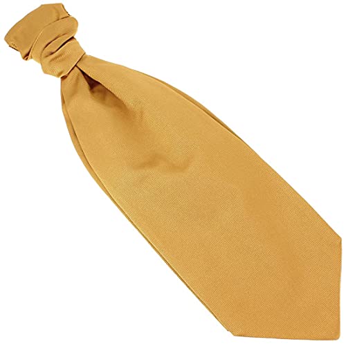 Lavallière de cérémonie en soie marron pour un mariage chic