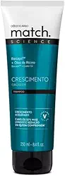 O BOTICARIO MATCH SCIENCE SHAMPOO CRESCIMENTO 250ml