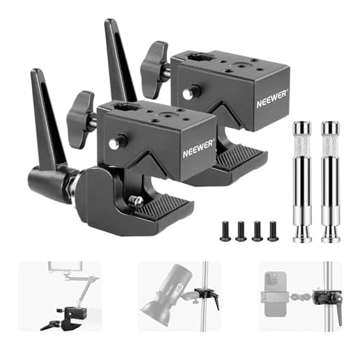 Heavy Duty Super Clamp for Photography Mounting