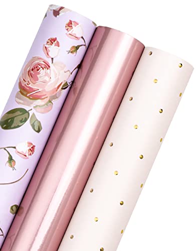 QUALITÀ PREMIUM: Creato con materiali cartacei di alta qualità, spessi e non facili da strappare o strappare. L'articolo è dotato di pellicola termoretraibile per evitare che la carta da imballaggio si graffi e riduca la polvere.