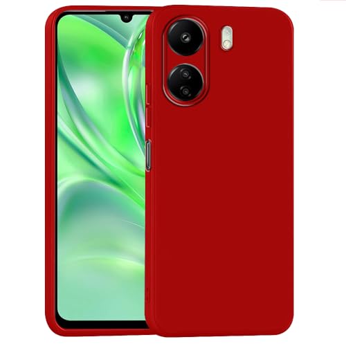 Image of Basic Case for Mi Redmi 13C 4G (Silicone Red)