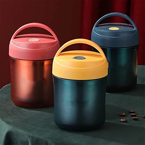 JIAOYKJ Soep Cup Lunch Bento Box RVS Thermos Lekvrije Voedsel Container Thermische Cup Vacuüm Flessen (Kleur: 02, Maat… - Image 4