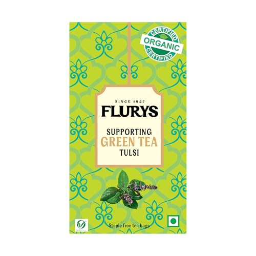 Ty-phoo Flurys Supporting Organic Green Tulsi 25 Tea Bags ,45 Grams - Image 12 thumbnail