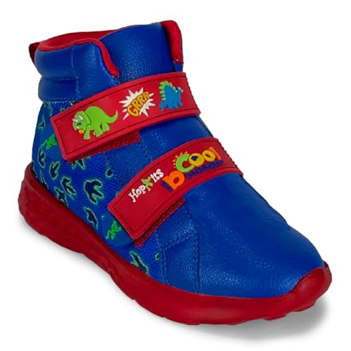 Image of KazarMax Hopits Kids Boys and Girls Ankle Length | High Top | Slip-on Sneakers Shoes | Lightweight | Outdoor Shoes Collection