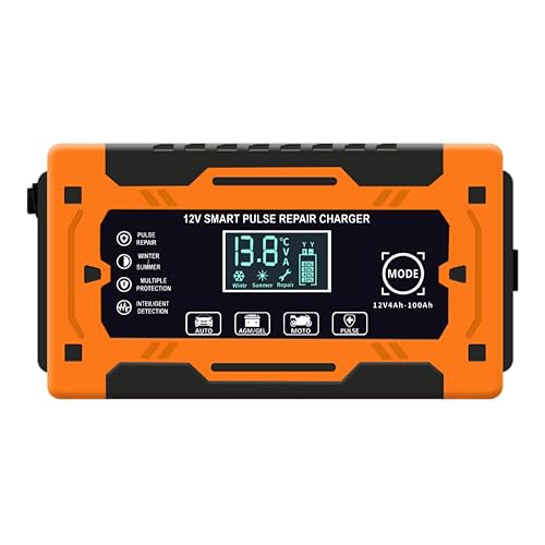 Caricabatterie Auto 12V 6A fino a 100A Rigenera Ripara Batteria