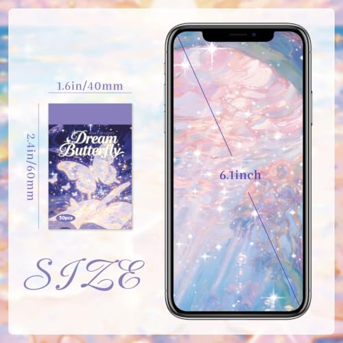 Image of Washi Stickers Set Vintage Aesthetic Sticker Book for Journaling, DIY Decorative Paper Sticker Decals for Bullet Journal Art Scrapbooking Diary Card Craft Gift Album (Ocean Style)