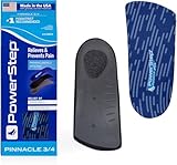 Powerstep 3/4 Length SlimTech Arch Support Insole (Women's 9-10.5/Men's 7-8.5)