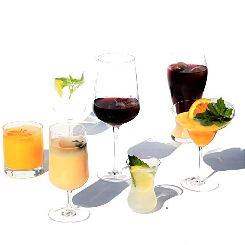Verres à thé en cristal design Queen Ann avec boîte cadeau incluse - 7