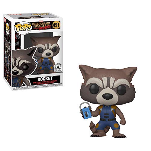 En Oferta Pop Funko Guardians Of The Galaxy 491 Rocket Breakout Disney Exclusive