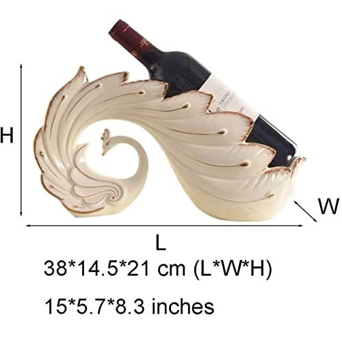 Soporte para botellas de vino cerámico minimalista miniatura 2