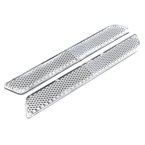 Reflector Blanco para Cierre de Alforja Dura, Cubierta para Cierre Compatible con Harley Touring y Softail (Road King, Street Glide, Electra Glide, Ultra-Classic, 1993-2013) miniatura 6