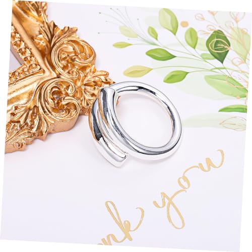 Bague d'orteil qui ne serre pas - Set 4 pièces plain cercle d'eau ajustable - 6