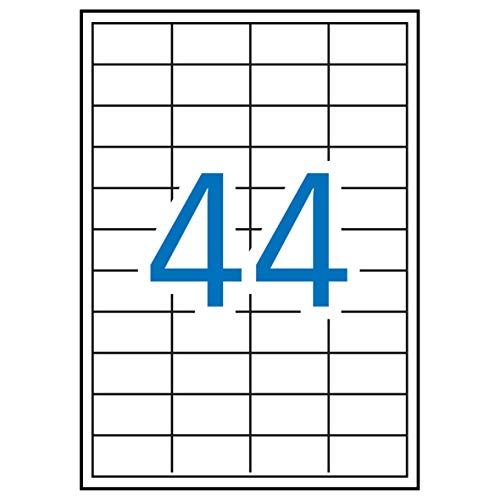 Preisvergleich Produktbild CAJA DE ETIQUETAS ADHESIVAS - A4 - 48.5MM X 25.4MM - CIEN HOJAS - APLI