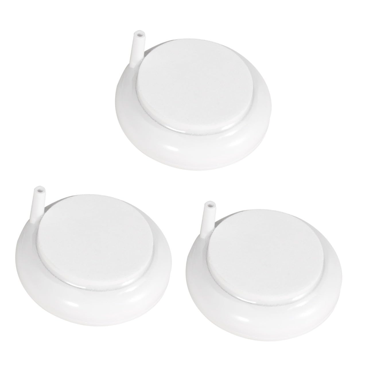Happyyami 3St Luftstein-Aquarium derp Luftblase Diffusor Mikro Aquariumbelüfter hydroponisches Anbausystem Luftverteiler Sauerstoffstein für Aquarien Blasenstein die Blase Blaser Weiß