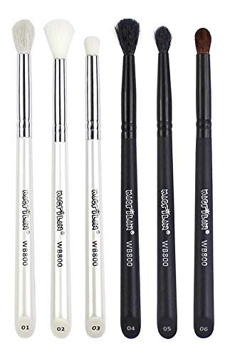Paleta de Sombras Luxo Ludurana + Macrilan WB800 Kit 6 Pincéis Profissionais
