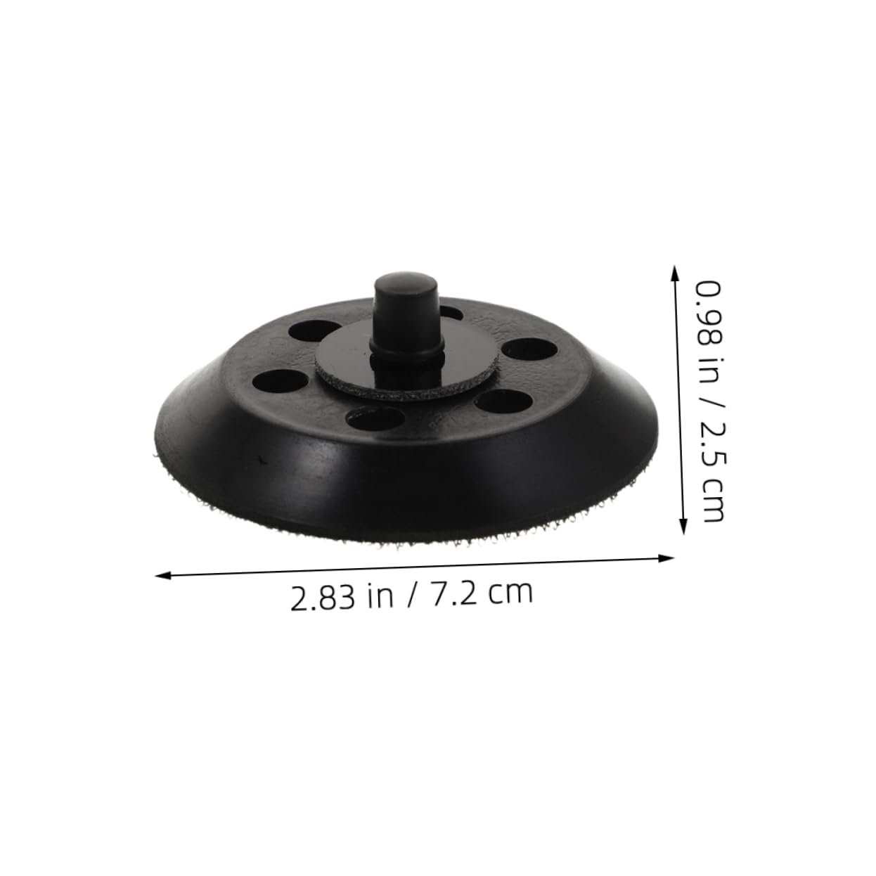 Holibanna 2pcs Automotive Polishing Backing Plate Durable Drill Buffing Plate for Sanding Disc Compatible with Various Sandpaper Machines for Car Finish