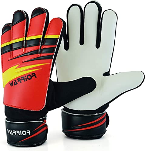 warrior gears Goalkeeper Glove Kids, Football Goal Keepers Gloves, Goalie Glove Kids with Double Wrist Protection - Image 2