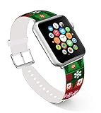 Ecute Wristbands Compatible with Apple Watch 49mm 48mm 45mm 44mm 42mm,Soft Leather Band Strap for iW