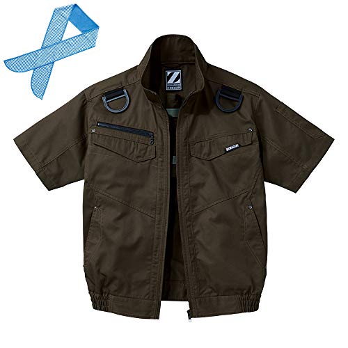 自重堂] 空調ウェア (服のみ) Z-DRAGON ジィードラゴン 半袖 ブルゾン