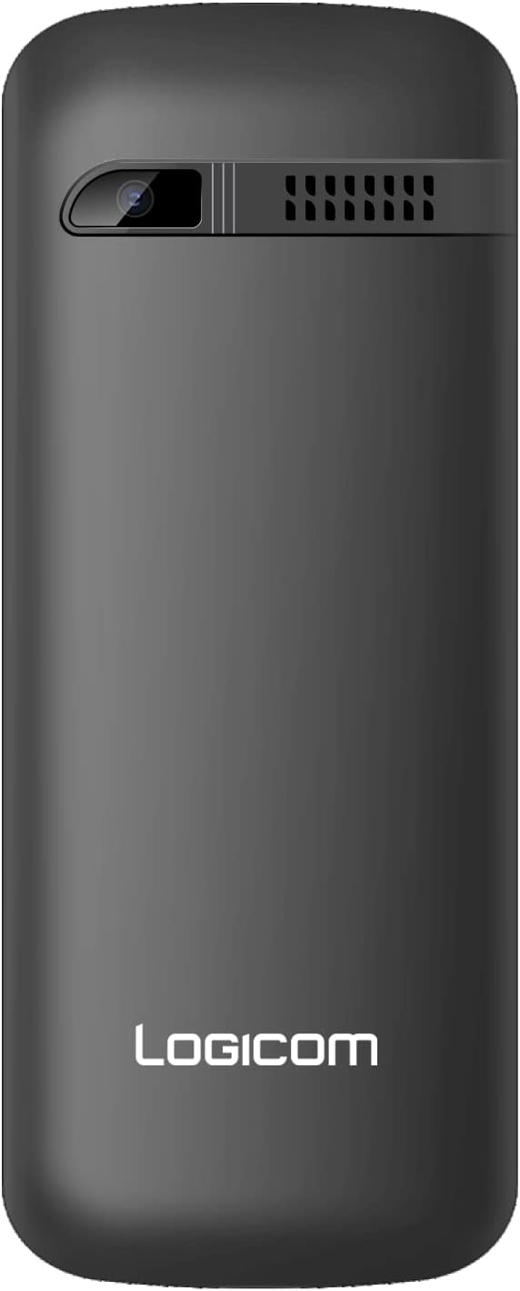 Back view of the LOGICOM POSH 186 phone, showing the camera and speaker grille.
