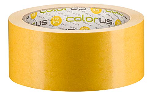 Colorus Teppichklebeband doppelseitig 50 mm x 25 m, 2 Rollen – Ansicht 6