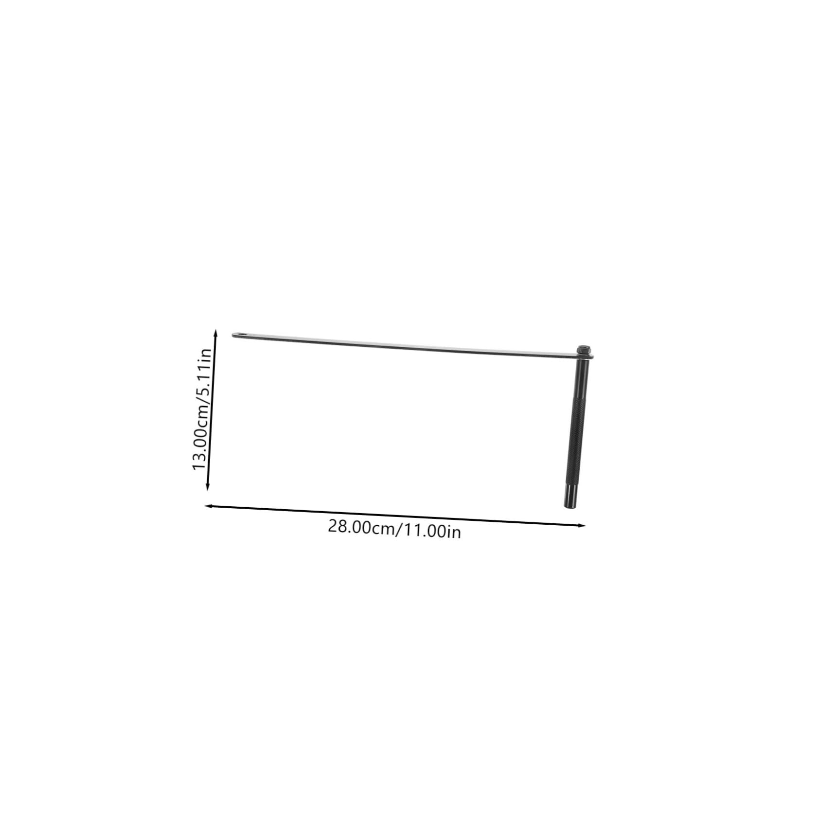 VICASKY Heavy Duty Cowbell Mount Arm for Drum Sets Universal Cowbell Clamp Holder